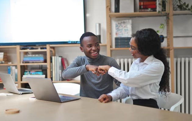 Students studying abroad